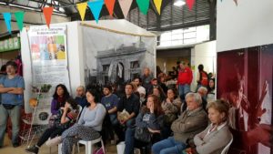 Charla sobre Alimentación Consciente y Soberanía Alimentaria en el Mercado Solidario Bonpland. 2017. CABA